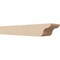 Ekena Millwork 6in. W x 4in. H x 28in. L Carmel Woodgrain TimberThane Rafter Tail, Primed Tan RFTUR06X04X28CARRCPR - alternate 1